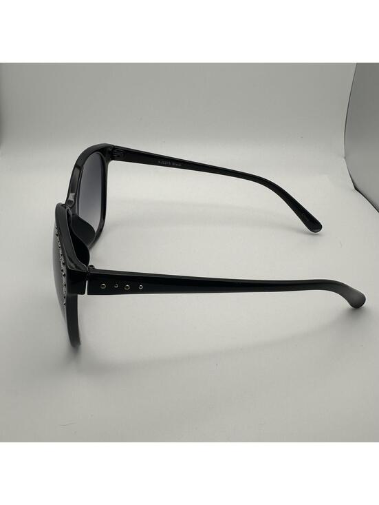 KJL Y2K Black Oversized Sunglasses with Stud Accents main image 8